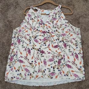 Kenar Women's XL Floral Tank